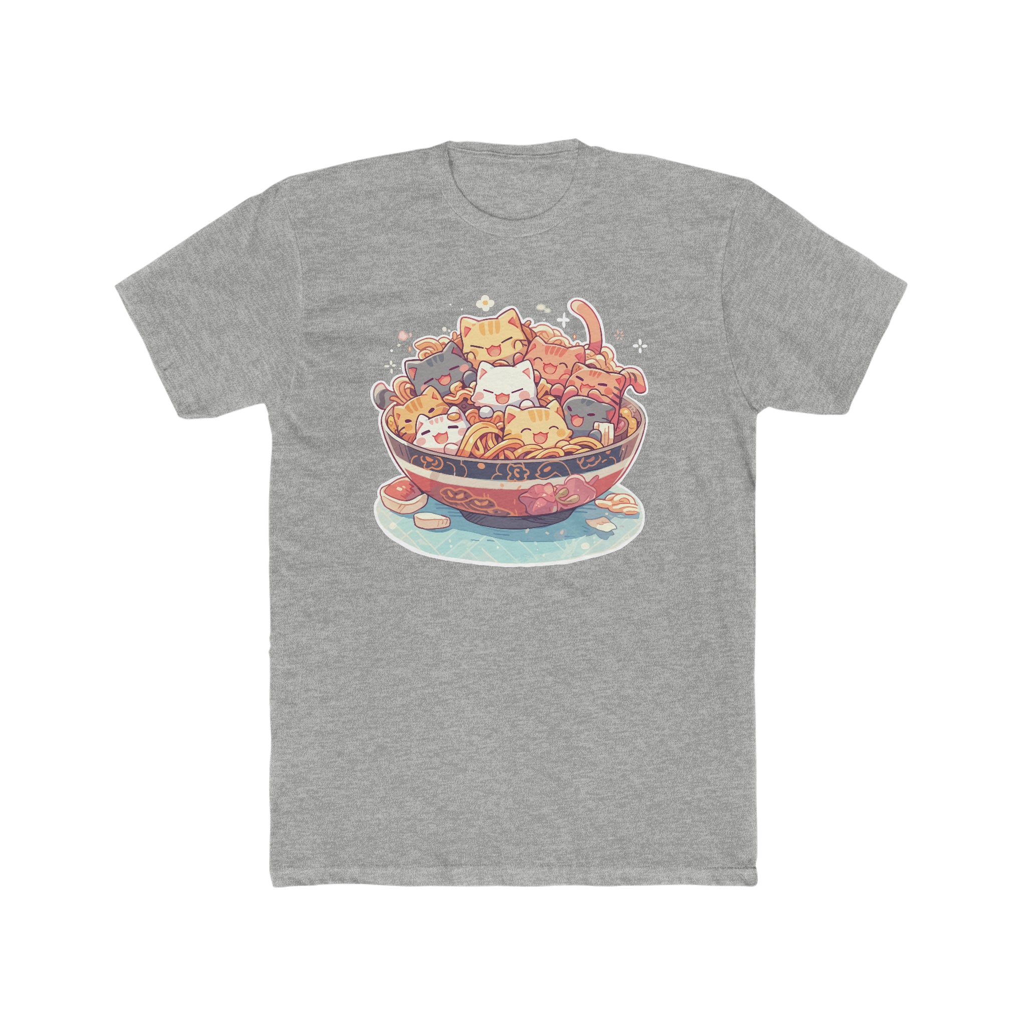 Cat ramen bowl shirt best sale